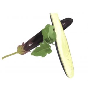 זרעי חציל אצבעות