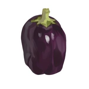 זרעי פלפל יופי סגלגל